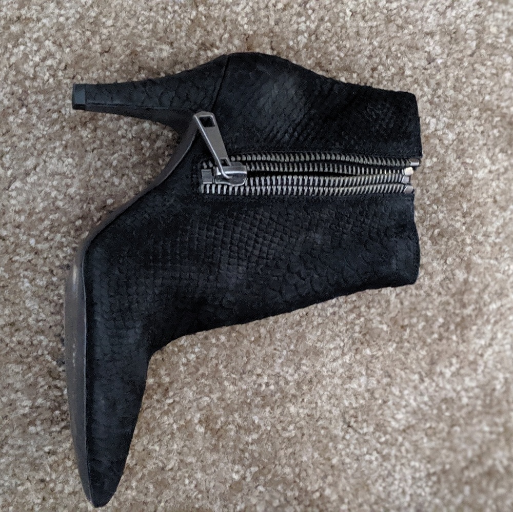 Ash Brand Python Print Booties - image 4